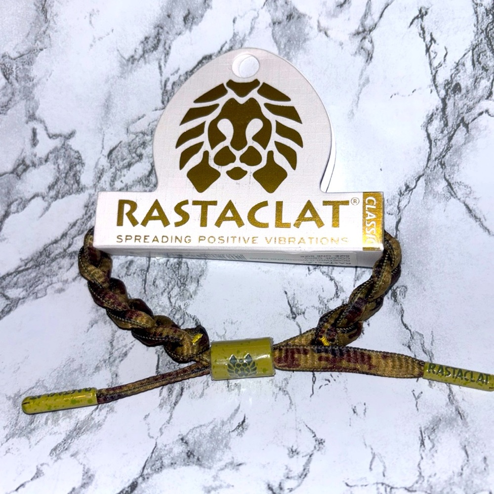 Classic camo RASTACLAT braid bracelet